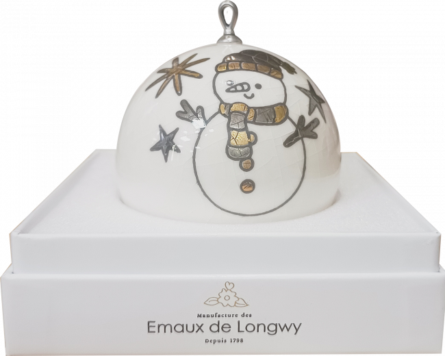 Impression - Boule de Noël PM Bonhomme de Neige