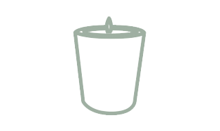 Pots à bougie